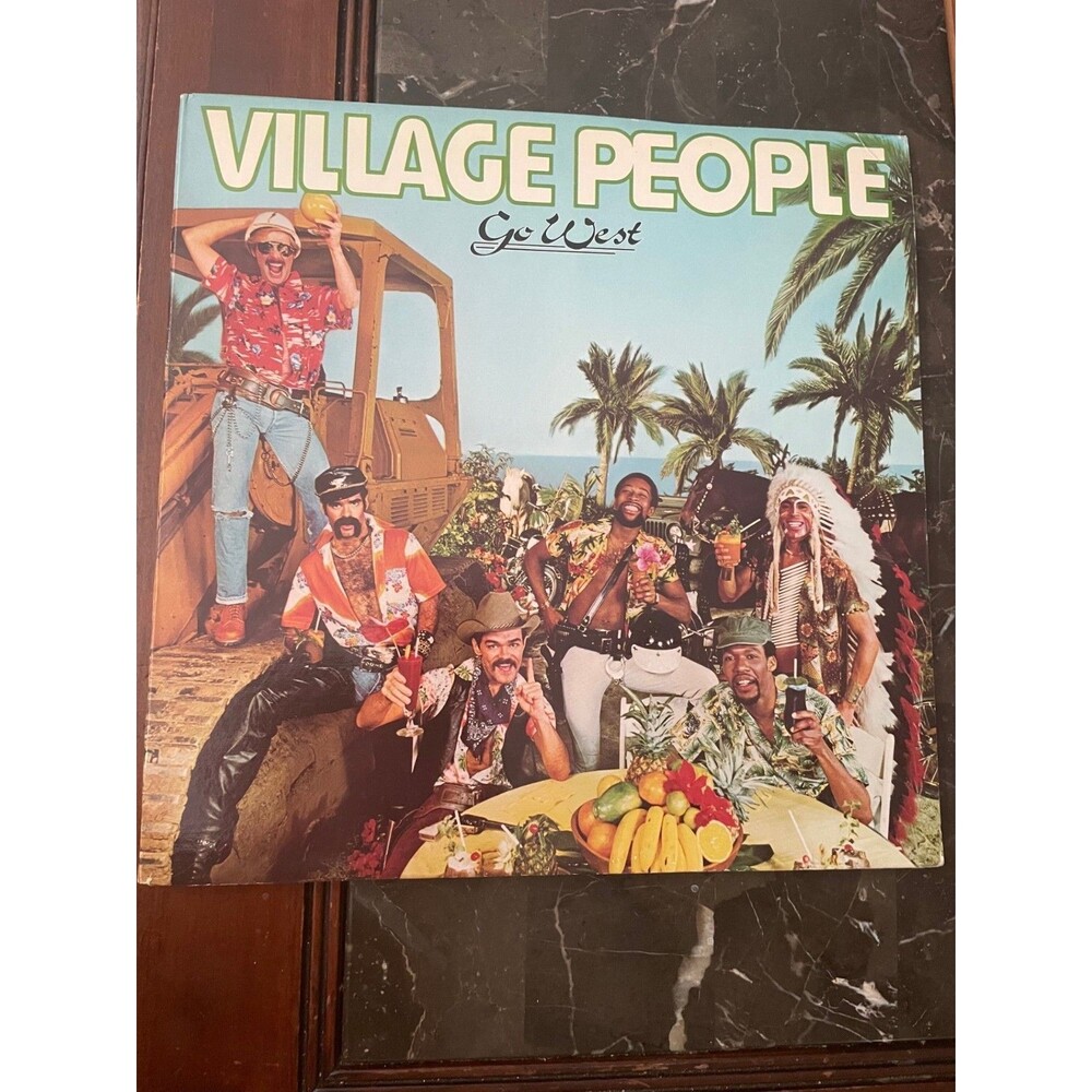 Village People ~ GO WEST ~ 1979 Vinyl LP Album with photo album and inserts